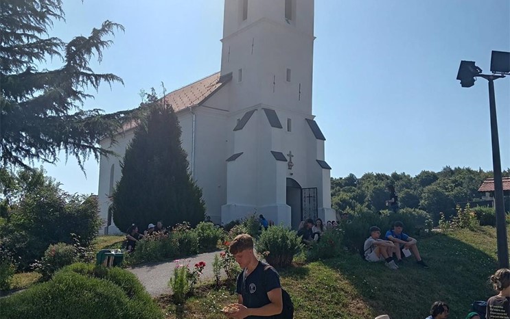 Franjevačka mladež posjetila župu u Lazu Bistričkom
